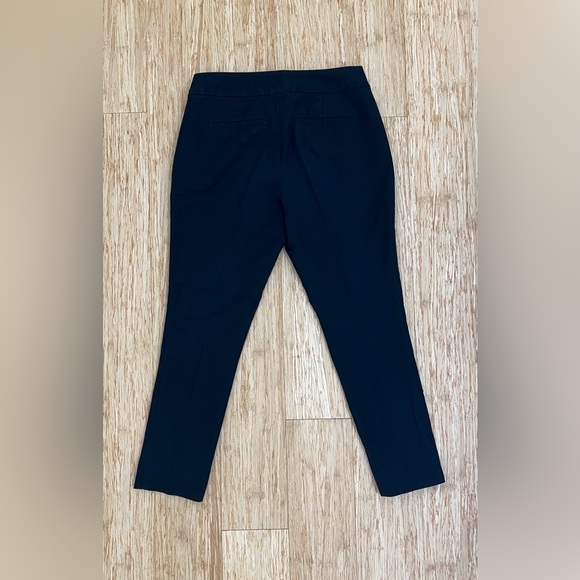 Banana Republic Black Hampton Fit Cropped Pants, 0P - Picture 2 of 3